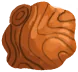 橙色团块