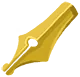钢笔尖